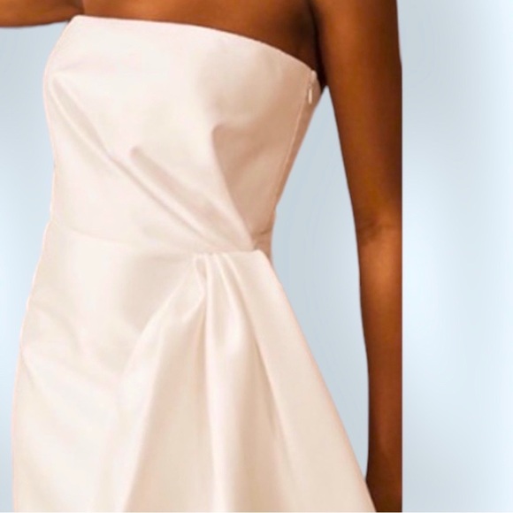 New Sachin & Babi BHLDN Verdance 2 | XS White Strapless Bow Front Wedding Mini - Picture 10 of 10